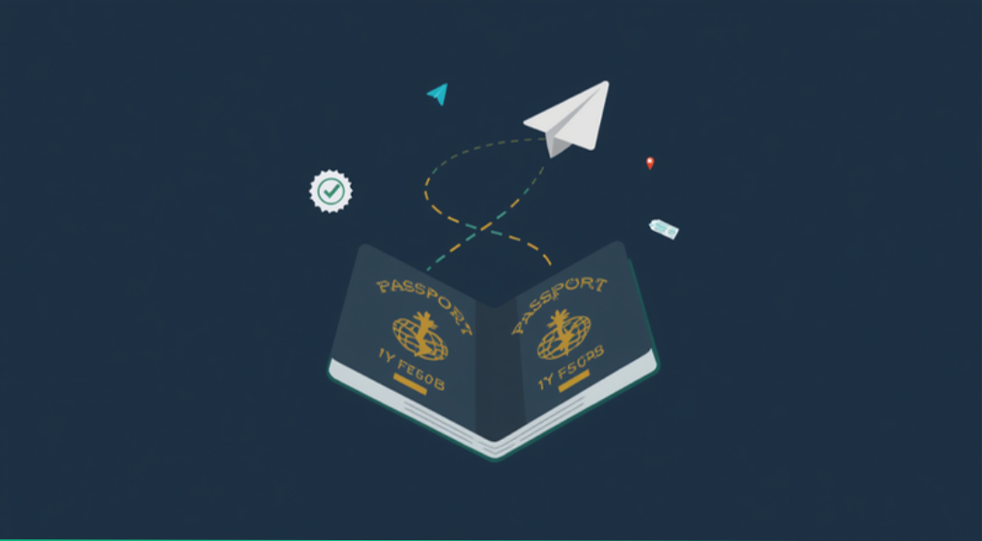 Паспорт і паперовий літак — ProfiAlly